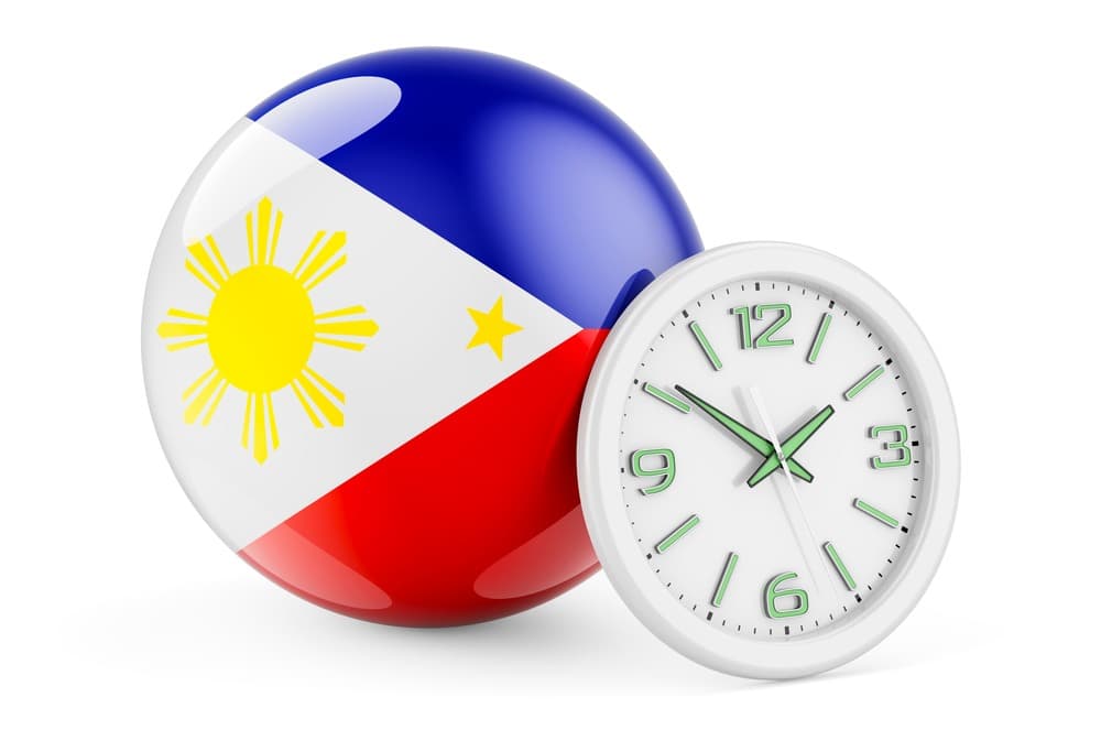Diferencia horaria con Filipinas